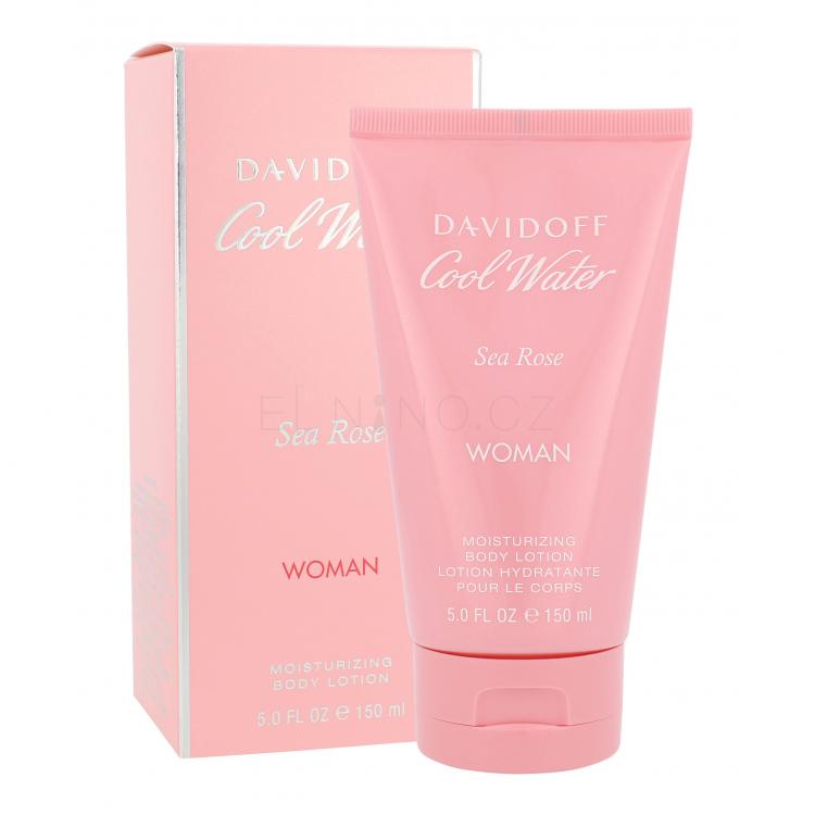 Davidoff Cool Water Sea Rose Woman Tělové mléko pro ženy 150 ml