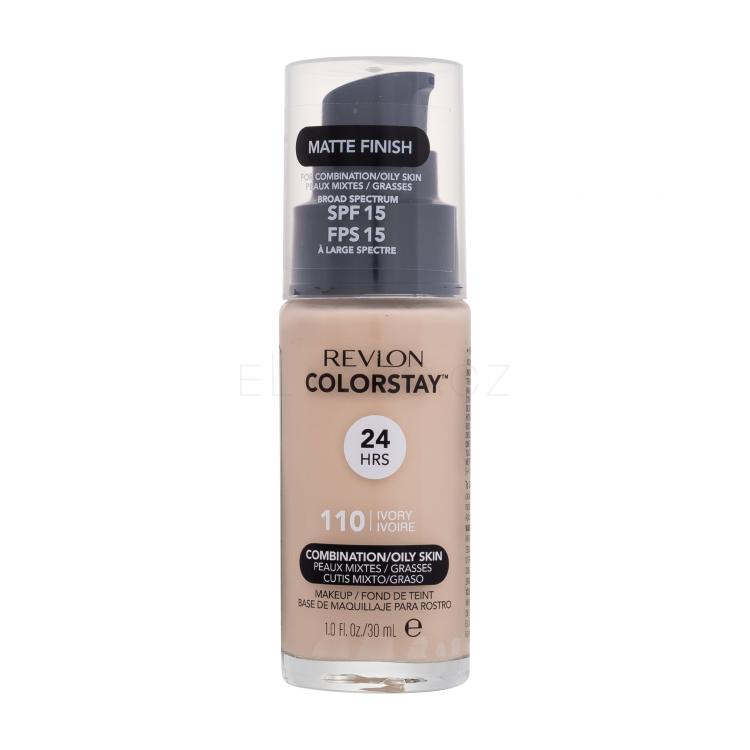 Revlon Colorstay Combination Oily Skin SPF15 Make-up pro ženy 30 ml Odstín 110 Ivory