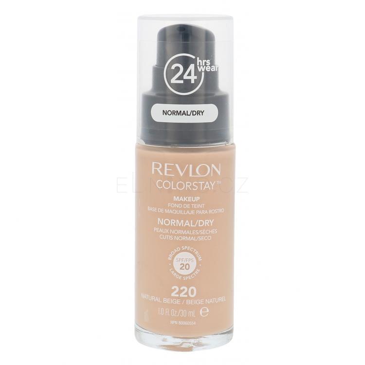 Revlon Colorstay Normal Dry Skin SPF20 Make-up pro ženy 30 ml Odstín 220 Natural Beige