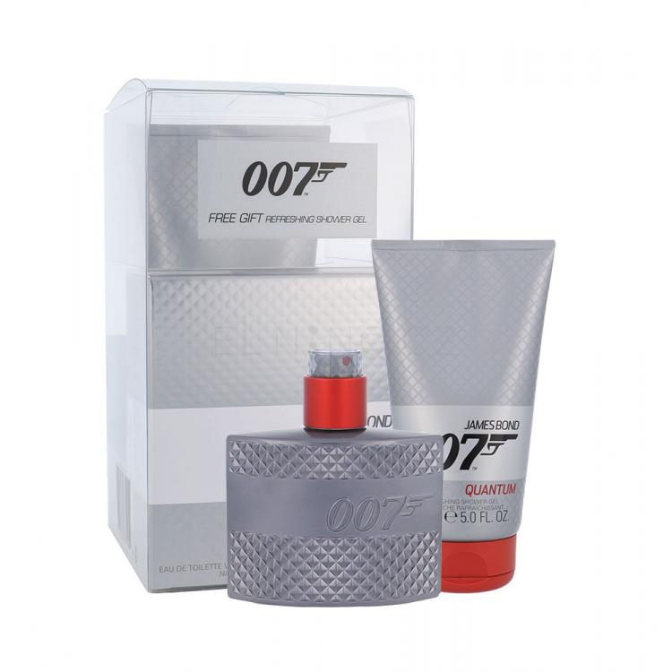 James Bond 007 Quantum Dárková kazeta toaletní voda 50 ml + sprchový gel 150 ml