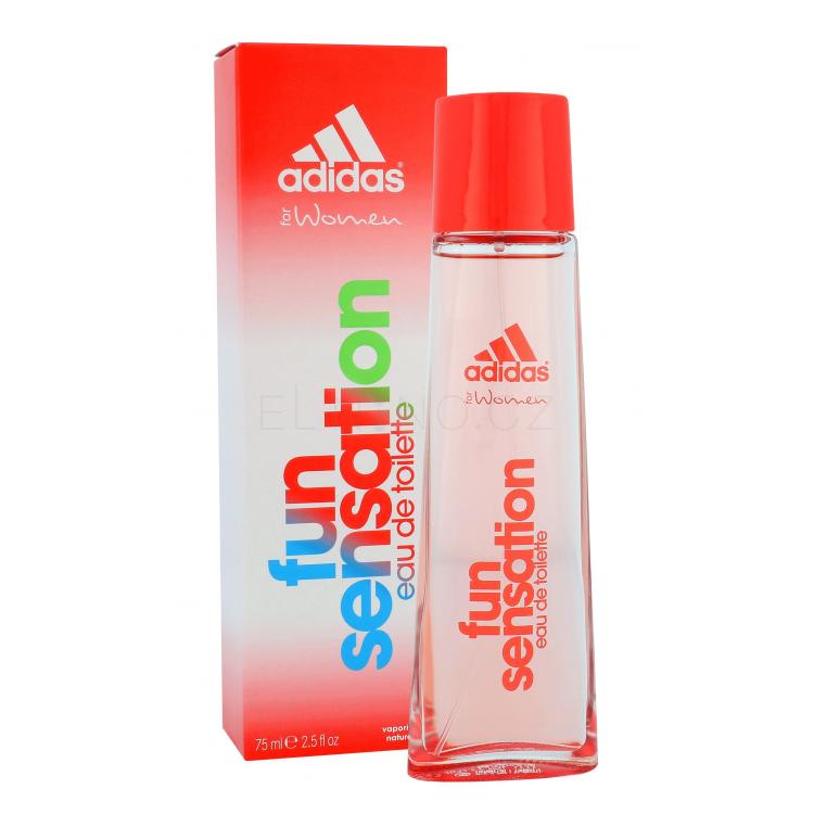 Adidas Fun Sensation For Women Toaletní voda pro ženy 75 ml