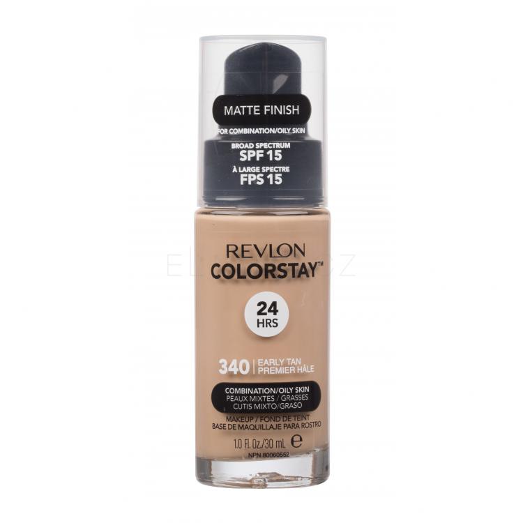 Revlon Colorstay Combination Oily Skin SPF15 Make-up pro ženy 30 ml Odstín 340 Early Tan