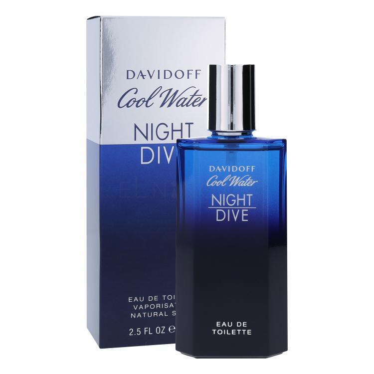 Davidoff Cool Water Night Dive Toaletní voda pro muže 75 ml