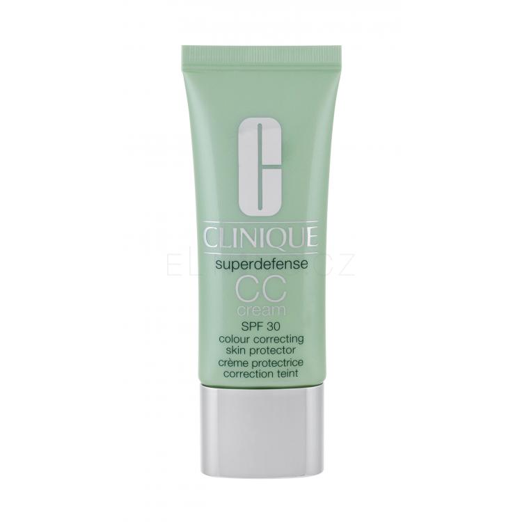 Clinique Superdefense SPF30 CC krém pro ženy 40 ml Odstín Medium