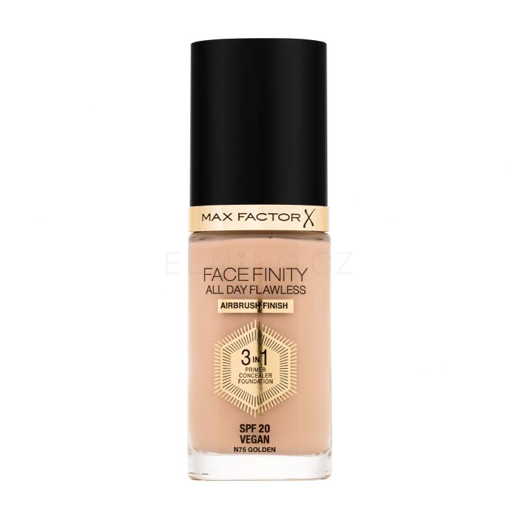Max Factor Facefinity All Day Flawless SPF20 Make-up pro ženy 30 ml Odstín N75 Golden