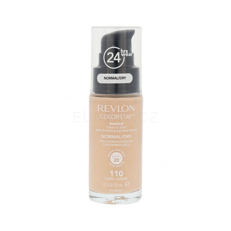 Revlon Colorstay Normal Dry Skin SPF20 Make-up pro ženy 30 ml Odstín 110 Ivory