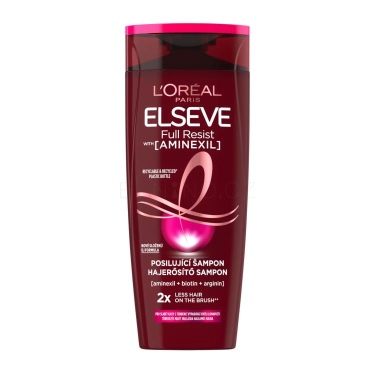 L&#039;Oréal Paris Elseve Full Resist Aminexil Strengthening Shampoo Šampon pro ženy 400 ml