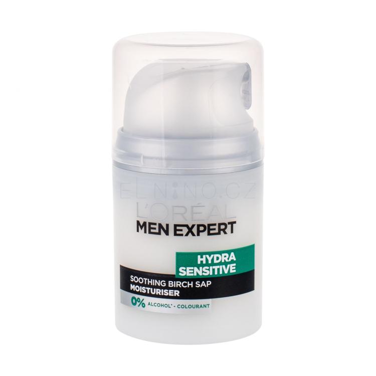 L&#039;Oréal Paris Men Expert Hydra Sensitive Moisturiser Denní pleťový krém pro muže 50 ml