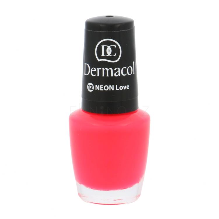 Dermacol Neon Lak na nehty pro ženy 5 ml Odstín 12 Love
