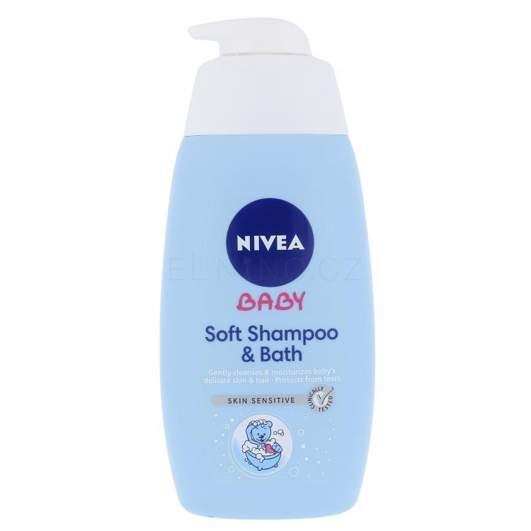 Nivea Baby Soft Shampoo &amp; Bath Šampon pro děti 500 ml