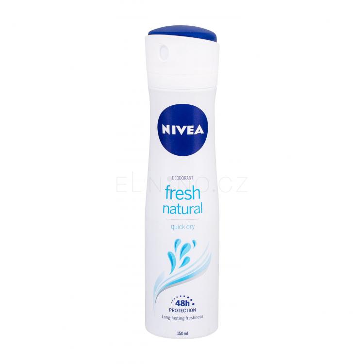 Nivea Fresh Natural 48h Deodorant pro ženy 150 ml