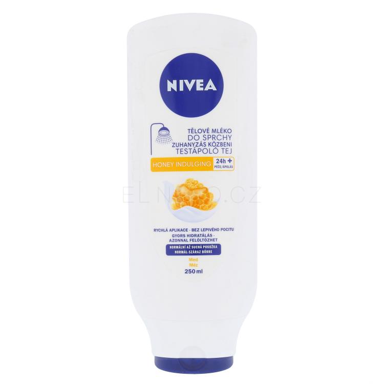 Nivea Shower Milk Honey Tělové mléko do sprchy pro ženy 250 ml