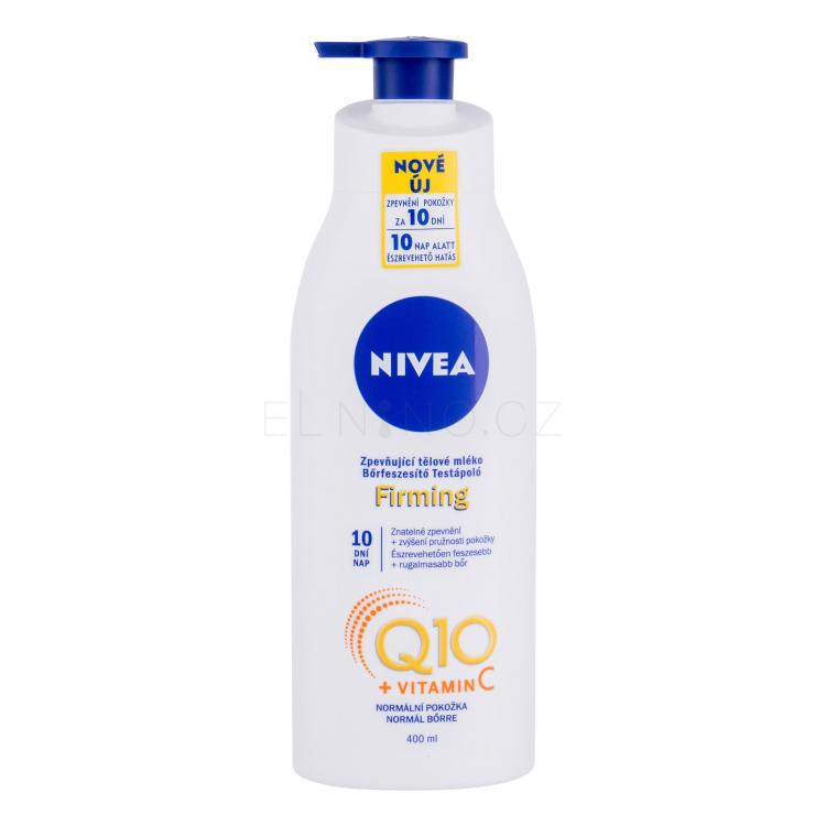 Nivea Q10 + Vitamin C Firming Tělové mléko pro ženy 400 ml