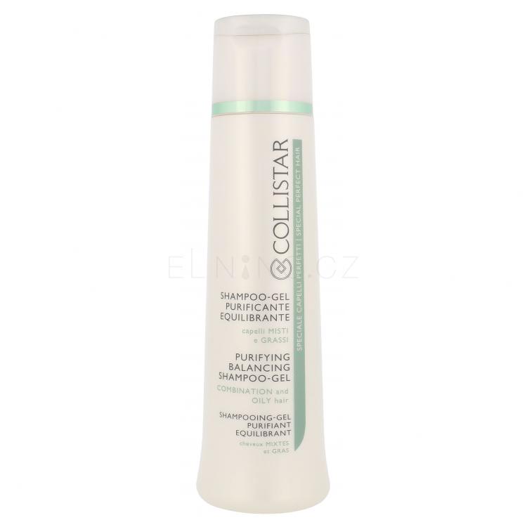 Collistar Purifying Balancing Shampoo-Gel Šampon pro ženy 250 ml