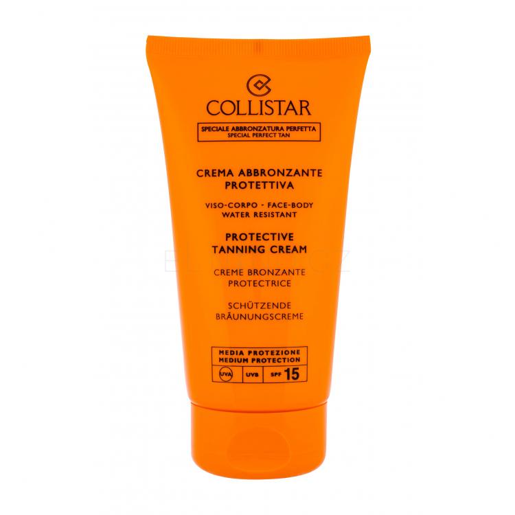 Collistar Special Perfect Tan Protective Tanning Cream SPF15 Opalovací přípravek na tělo pro ženy 150 ml