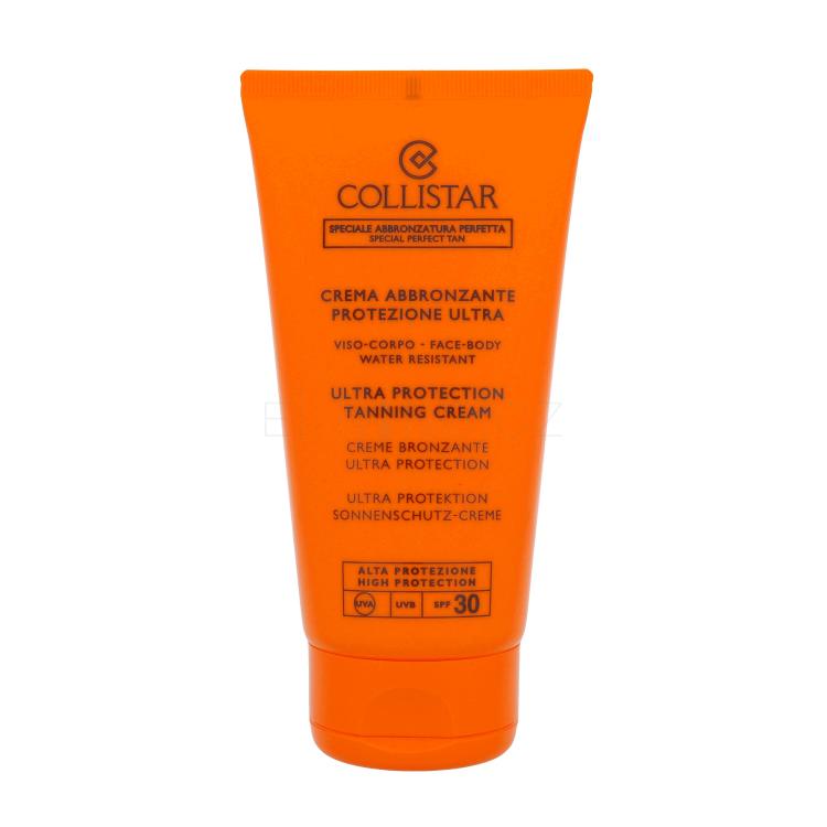 Collistar Special Perfect Tan Ultra Protection Tanning Cream SPF30 Opalovací přípravek na tělo pro ženy 150 ml