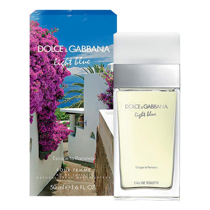 Dolce&amp;Gabbana Light Blue Escape to Panarea Toaletní voda pro ženy 50 ml poškozená krabička