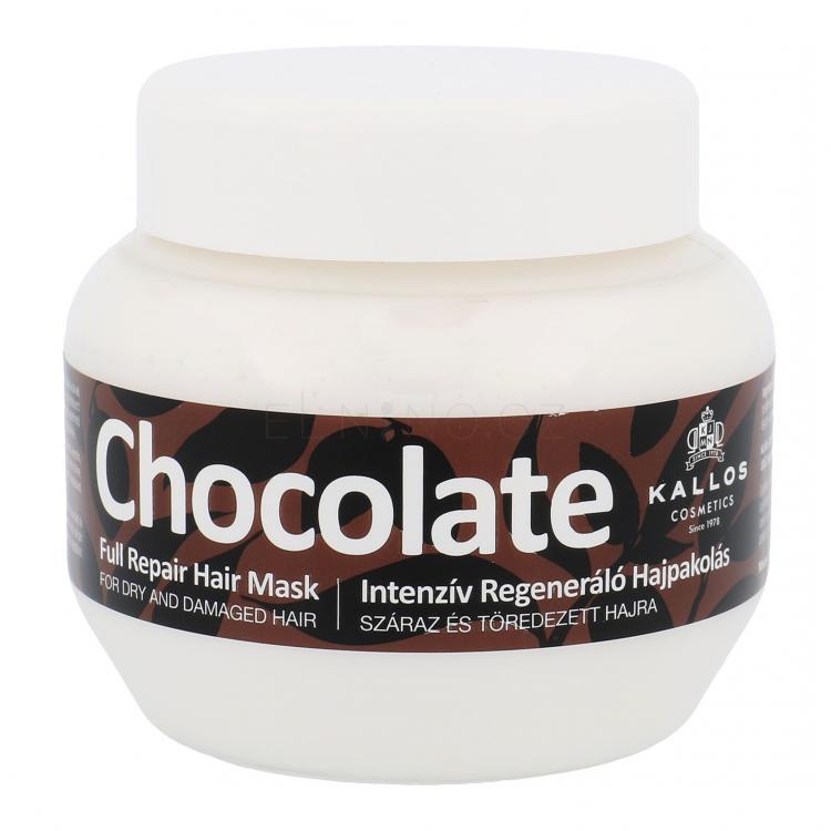 Kallos Cosmetics Chocolate Maska na vlasy pro ženy 275 ml