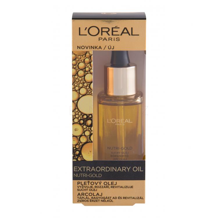 L&#039;Oréal Paris Nutri-Gold Extraordinary Oil Pleťový olej pro ženy 30 ml