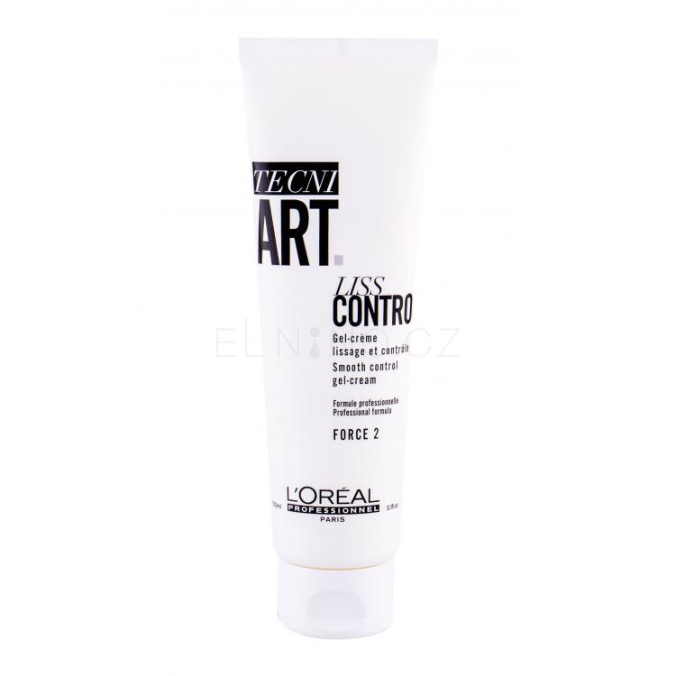 L&#039;Oréal Professionnel Tecni.Art Liss Control Gel-Cream Pro uhlazení vlasů pro ženy 150 ml