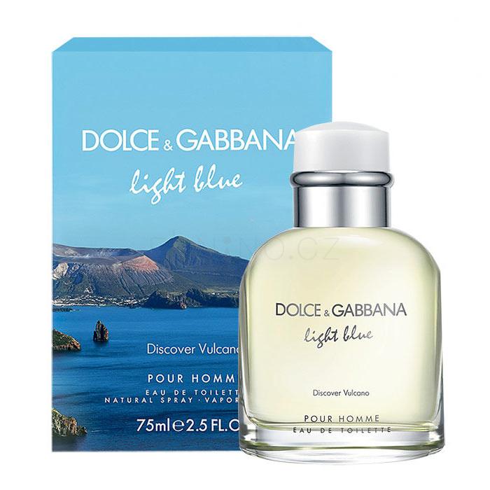 Dolce&amp;Gabbana Light Blue Discover Vulcano Pour Homme Toaletní voda pro muže 125 ml tester