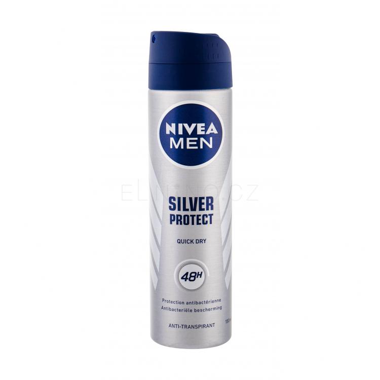 Nivea Men Silver Protect 48h Antiperspirant pro muže 150 ml