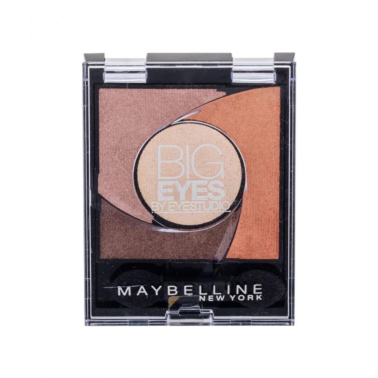 Maybelline Big Eyes Oční stín pro ženy 3,7 g Odstín 01 Luminous Brown