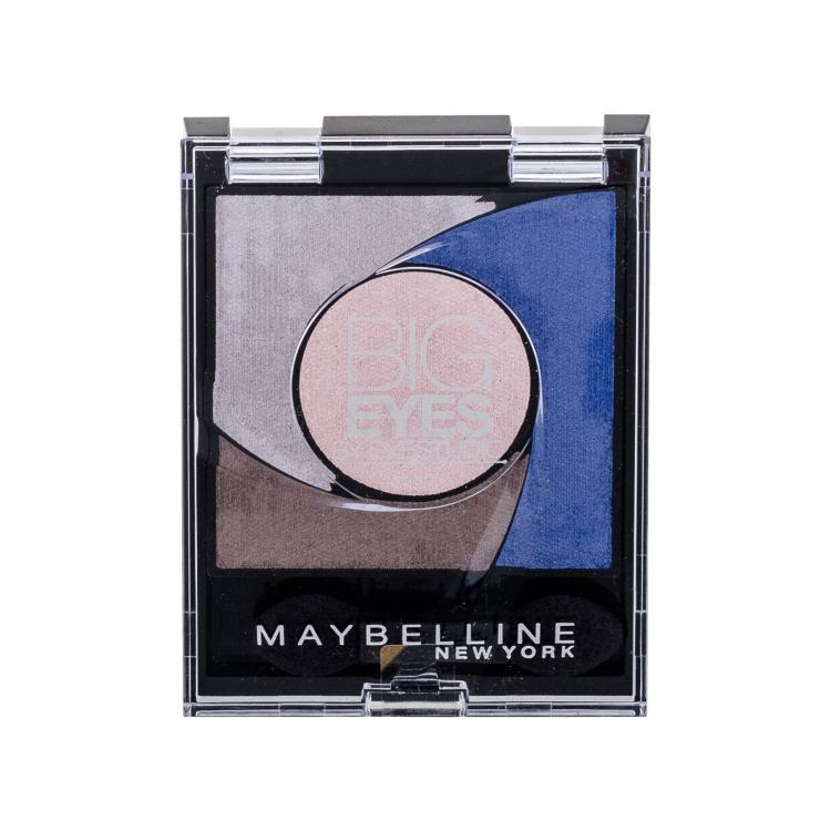 Maybelline Big Eyes Oční stín pro ženy 3,7 g Odstín 04 Luminous Blue