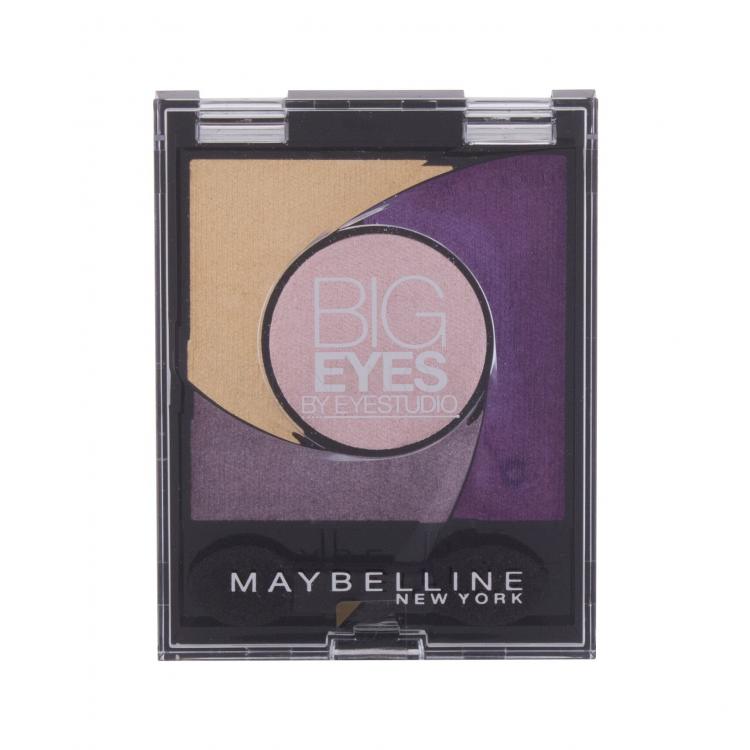Maybelline Big Eyes Oční stín pro ženy 3,7 g Odstín 05 Luminous Purple