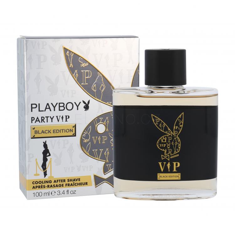 Playboy VIP Black Edition For Him Voda po holení pro muže 100 ml