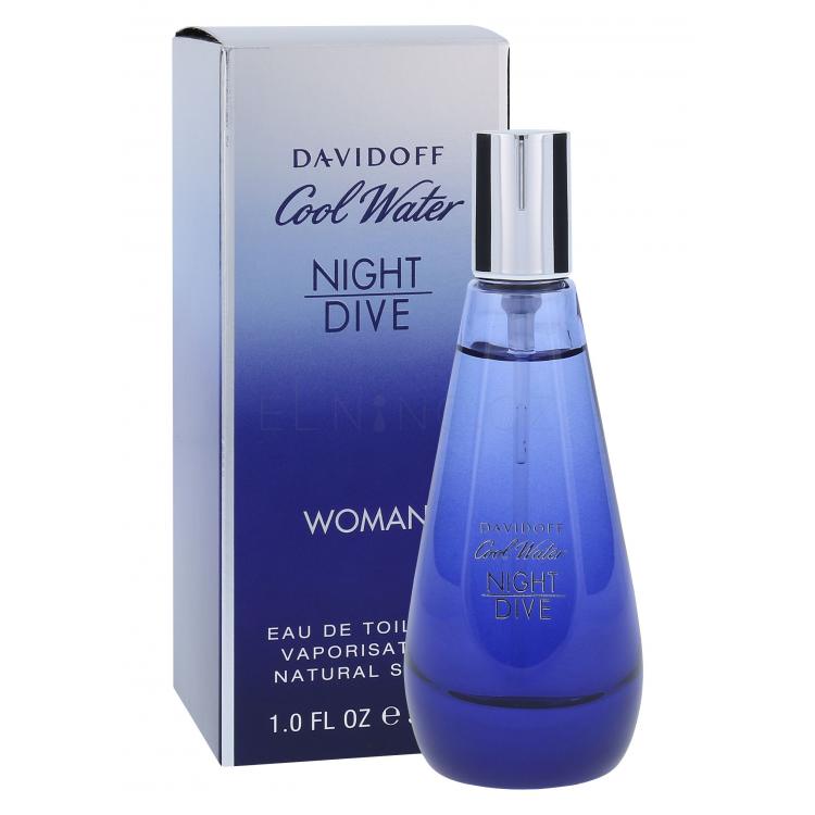 Davidoff Cool Water Night Dive Woman Toaletní voda pro ženy 30 ml