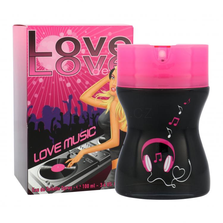 Love Love Love Music Toaletní voda pro ženy 100 ml