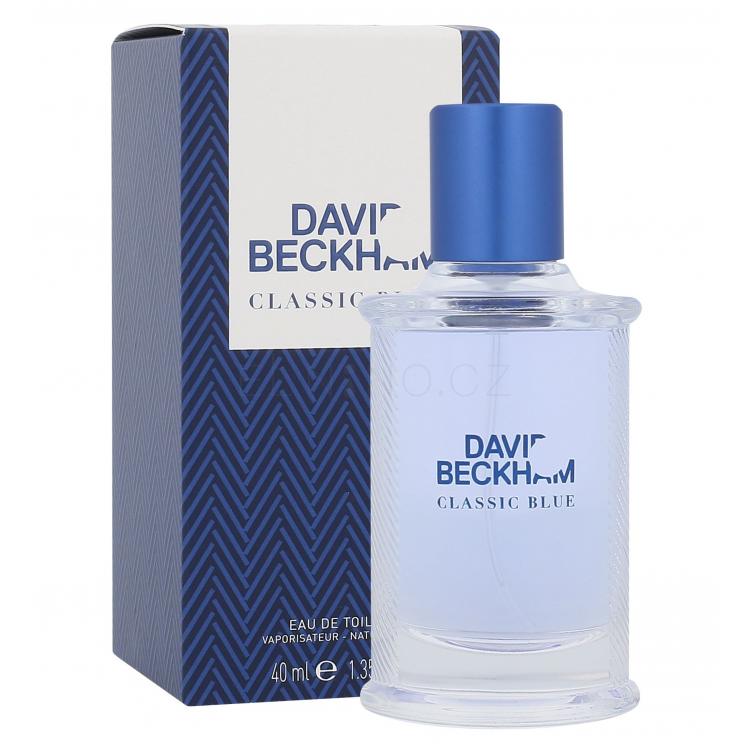 David Beckham Classic Blue Toaletní voda pro muže 40 ml