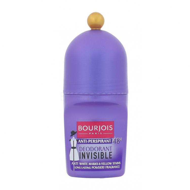 BOURJOIS Paris Invisible 48H Antiperspirant pro ženy 50 ml