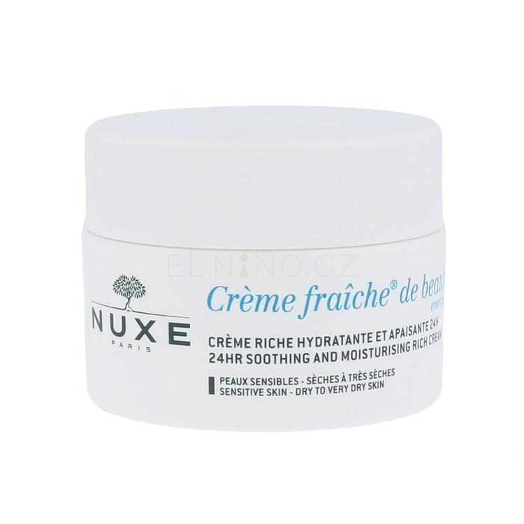 NUXE Creme Fraiche de Beauté 24HR Soothing Rich Cream Denní pleťový krém pro ženy 50 ml