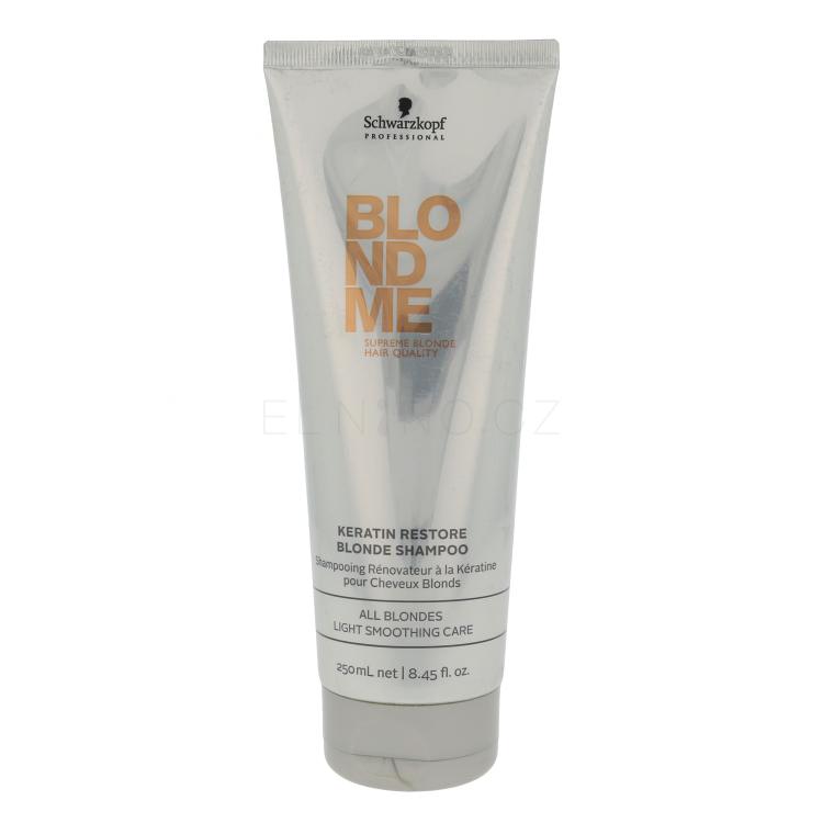Schwarzkopf Professional Blond Me Keratin Restore Blonde Shampoo Šampon pro ženy 250 ml