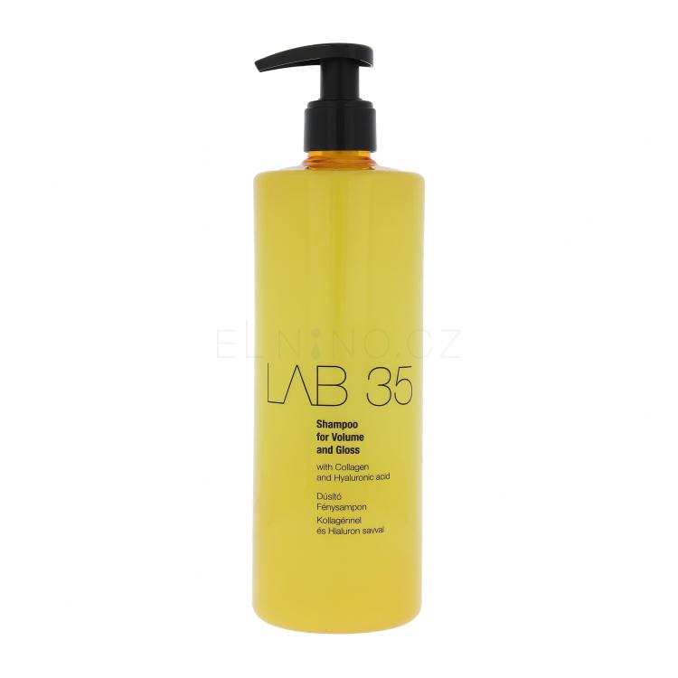 Kallos Cosmetics Lab 35 For Volume And Gloss Šampon pro ženy 500 ml