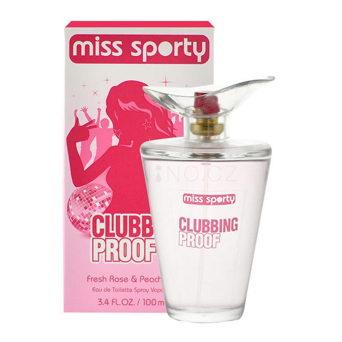 Miss Sporty Clubbing Proof Toaletní voda pro ženy 100 ml poškozená krabička