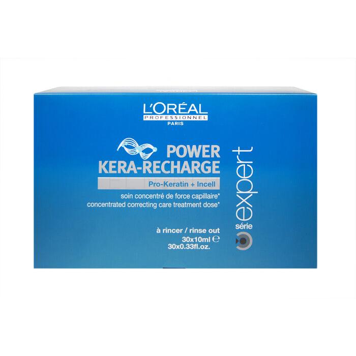 L&#039;Oréal Professionnel Série Expert Pro-Keratin Refill Power Kera-Recharge Sérum na vlasy pro ženy 30x10 ml poškozená krabička