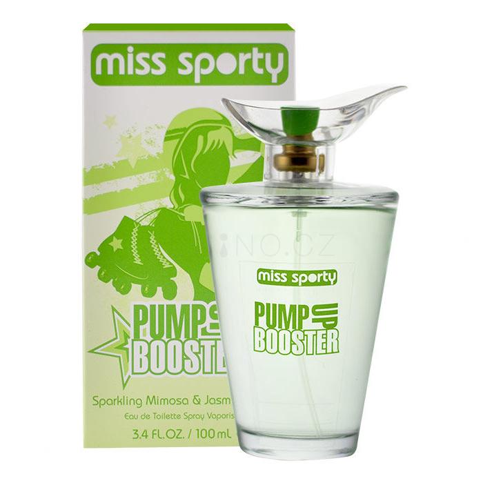 Miss Sporty Pump Up Booster Toaletní voda pro ženy 100 ml poškozená krabička