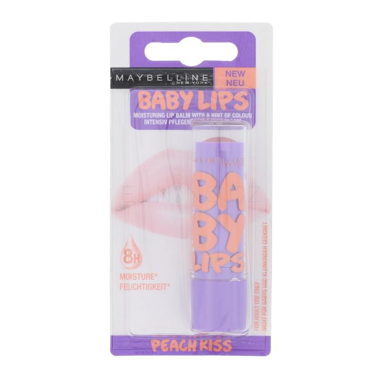 Maybelline Baby Lips SPF20 Balzám na rty pro ženy 4,4 g Odstín Peach Kiss