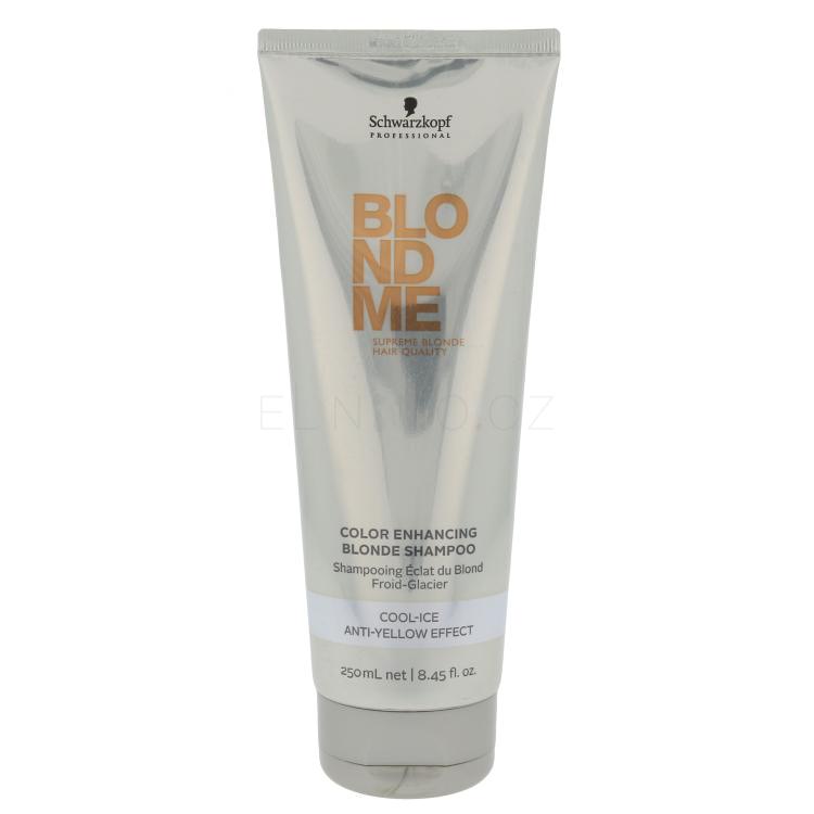 Schwarzkopf Professional Blond Me Color Enhancing Blonde Cool-Ice Shampoo Šampon pro ženy 250 ml