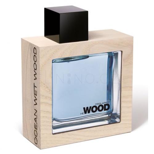 Dsquared2 He Wood Ocean Wet Wood Toaletní voda pro muže 50 ml poškozená krabička