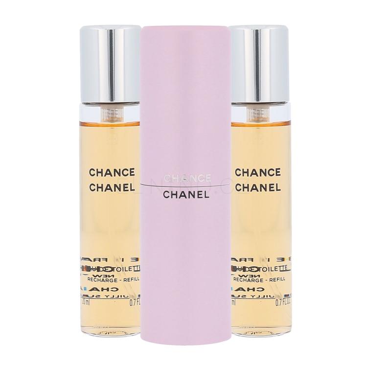 Chanel Chance Toaletní voda pro ženy Twist and Spray 3x20 ml poškozená krabička