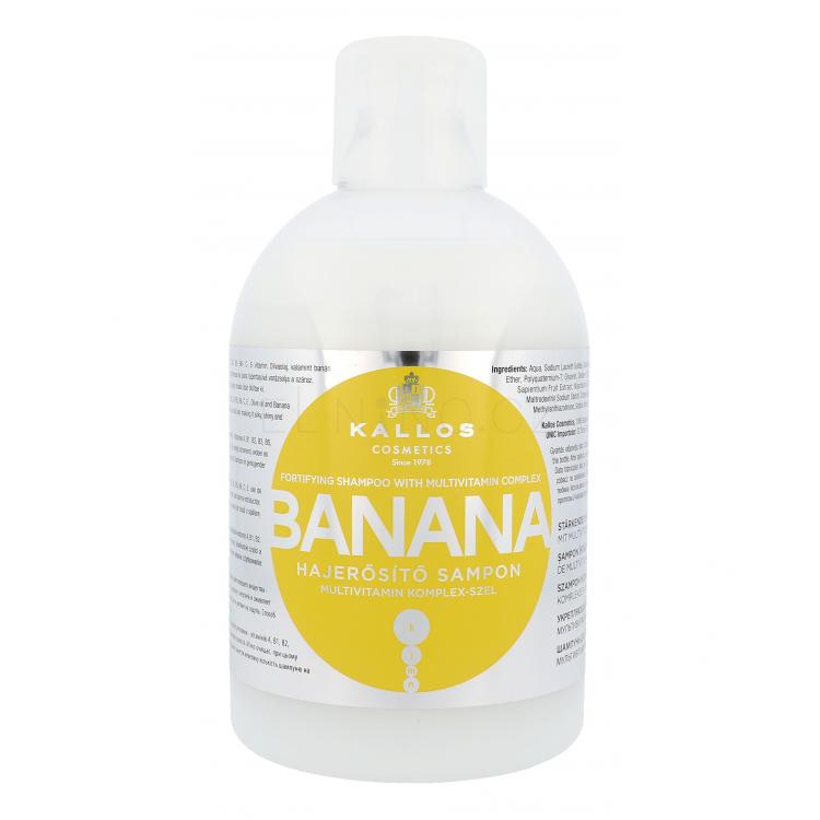 Kallos Cosmetics Banana Šampon pro ženy 1000 ml