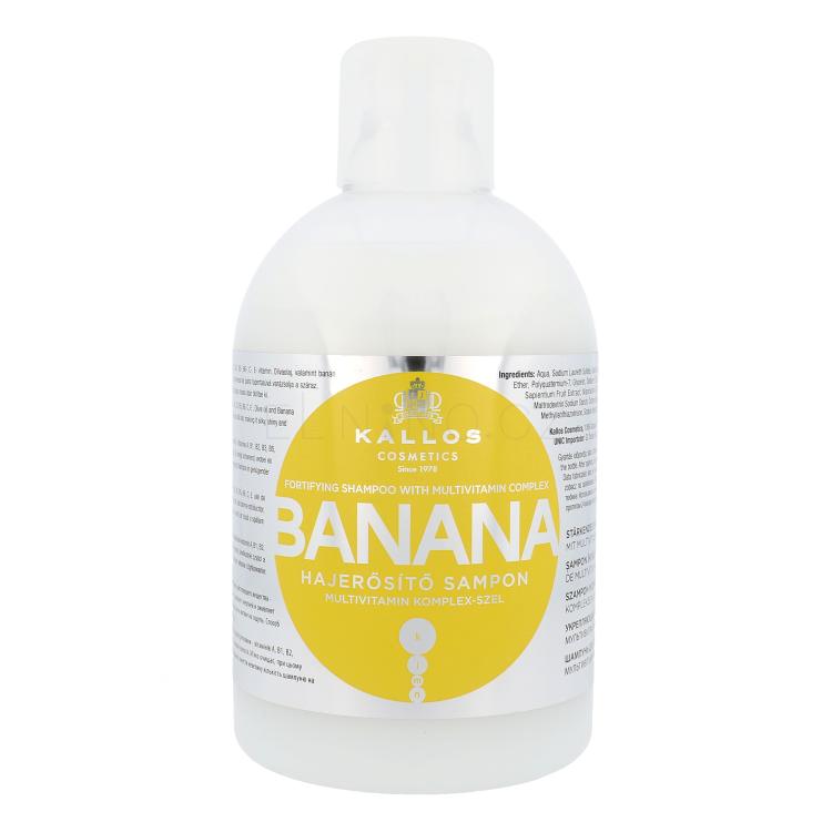 Kallos Cosmetics Banana Šampon pro ženy 1000 ml