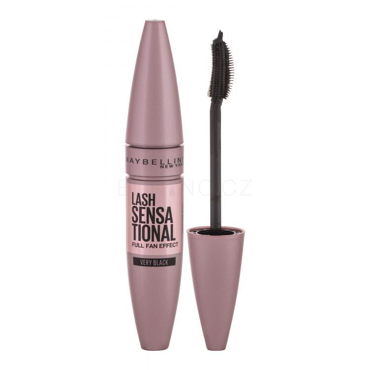 Maybelline Lash Sensational Řasenka pro ženy 9,5 ml Odstín Very Black