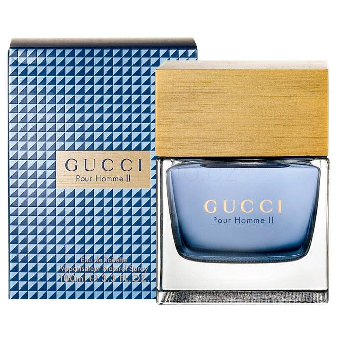 Gucci Pour Homme II. Toaletní voda pro muže 100 ml poškozená krabička