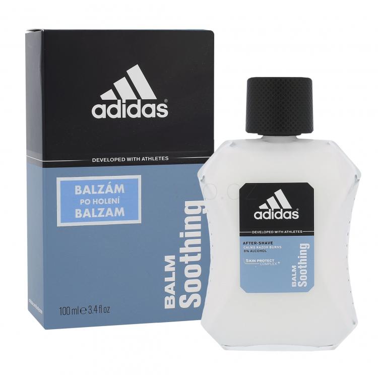 Adidas Balm Soothing Balzám po holení pro muže 100 ml poškozená krabička
