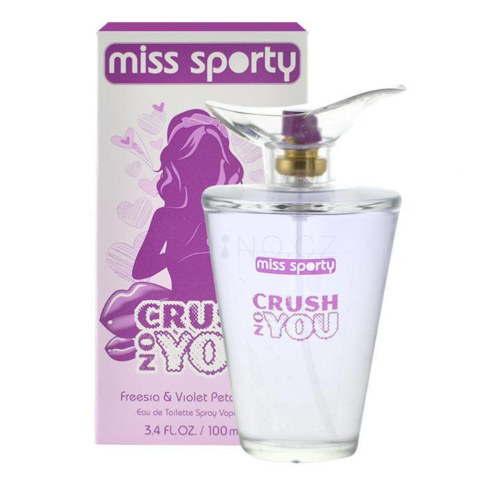 Miss Sporty Crush On You Toaletní voda pro ženy 100 ml poškozená krabička